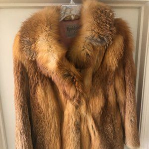 Red Fox Fur Jacket